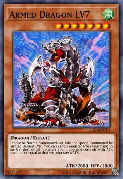 Armed Dragon LV7 - SOD-EN015 - Ultimate Rare - Unlimited