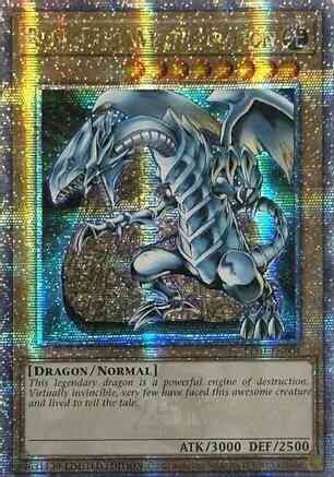 Blue-Eyes White Dragon - LC01-EN004 - Quarter Century Secret Rare - Limited