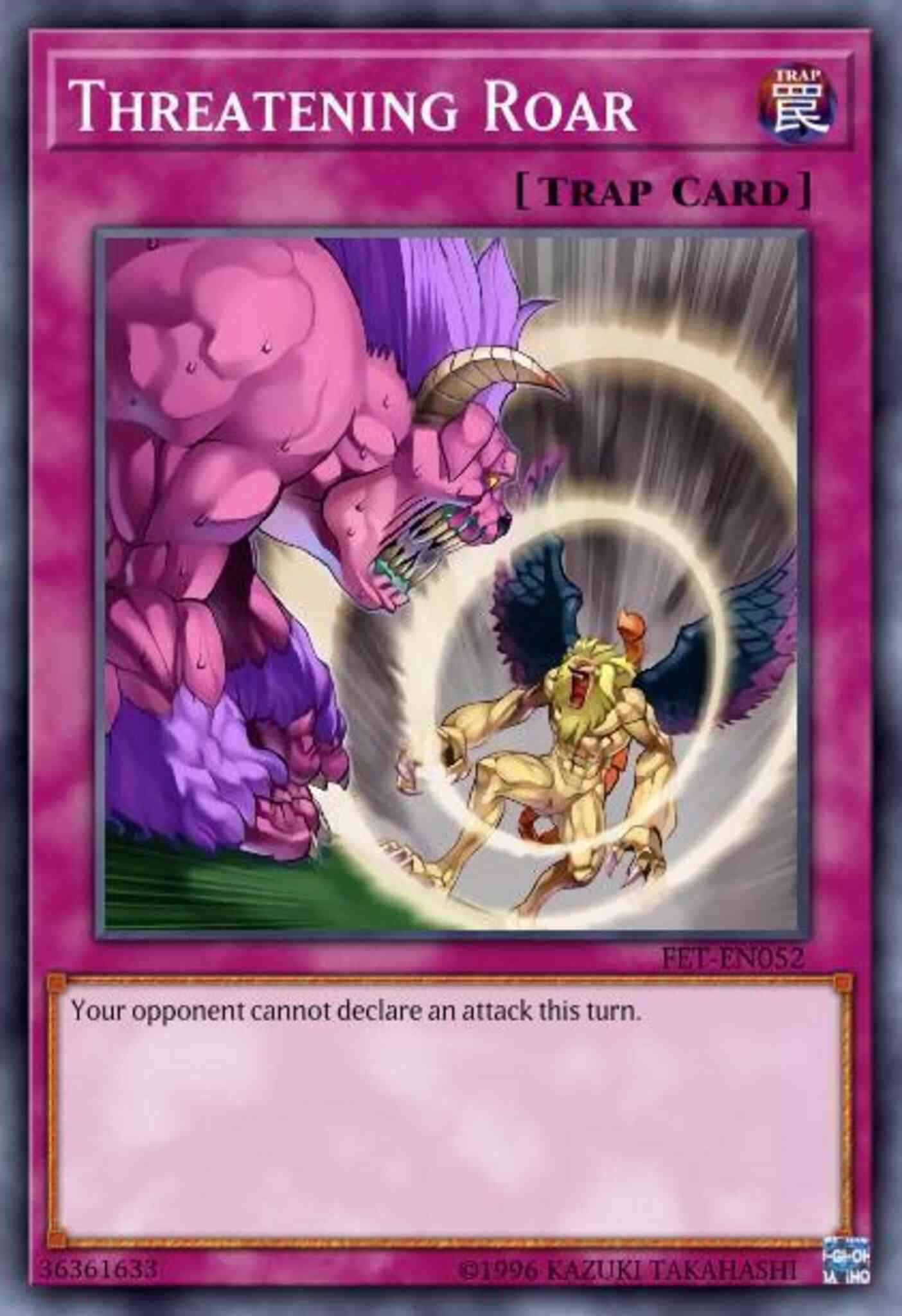 Threatening Roar - 5DS1-EN031 - Common - Unlimited