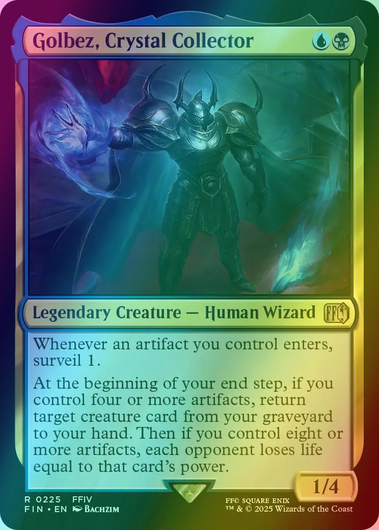 Golbez, Crystal Collector [225] [FINAL FANTASY] [Foil] – Face to Face Games