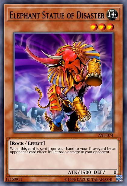 Elephant Statue of Disaster - AST-074 - Common - Unlimited