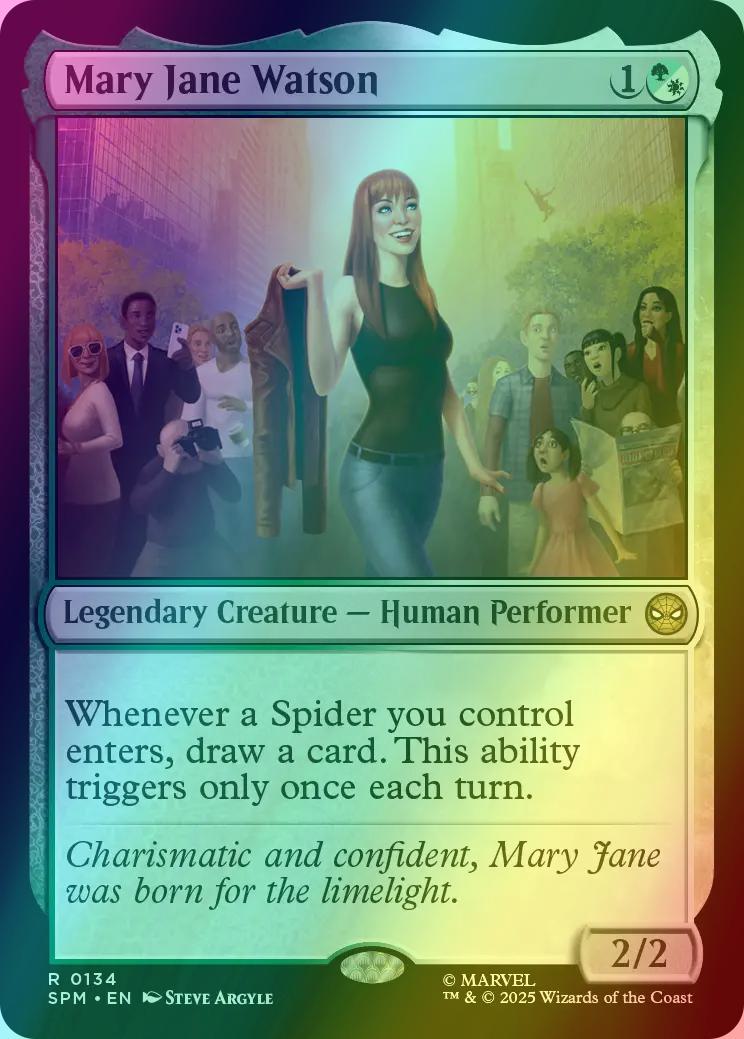 Mary Jane Watson [134] [Marvel's Spider-Man] [Foil] – Face to Face Games