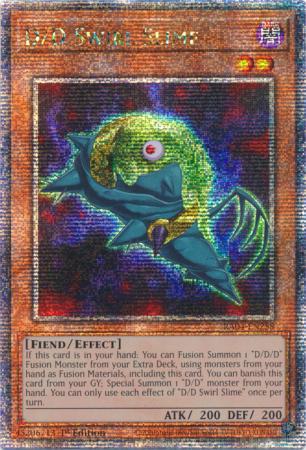 D/D Swirl Slime - RA04-EN258 - Quarter Century Secret Rare - 1st Edition