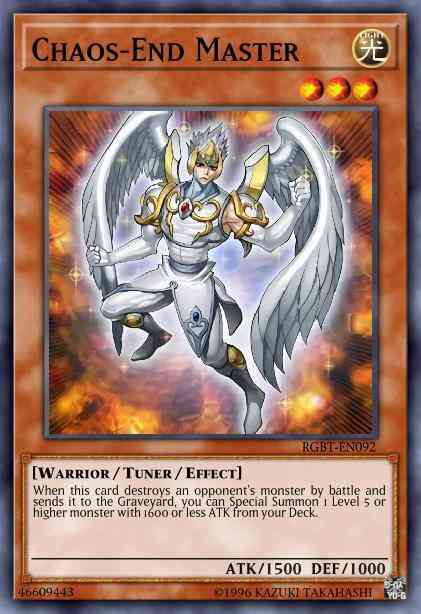 Chaos-End Master - RGBT-EN092 - Secret Rare - 1st Edition