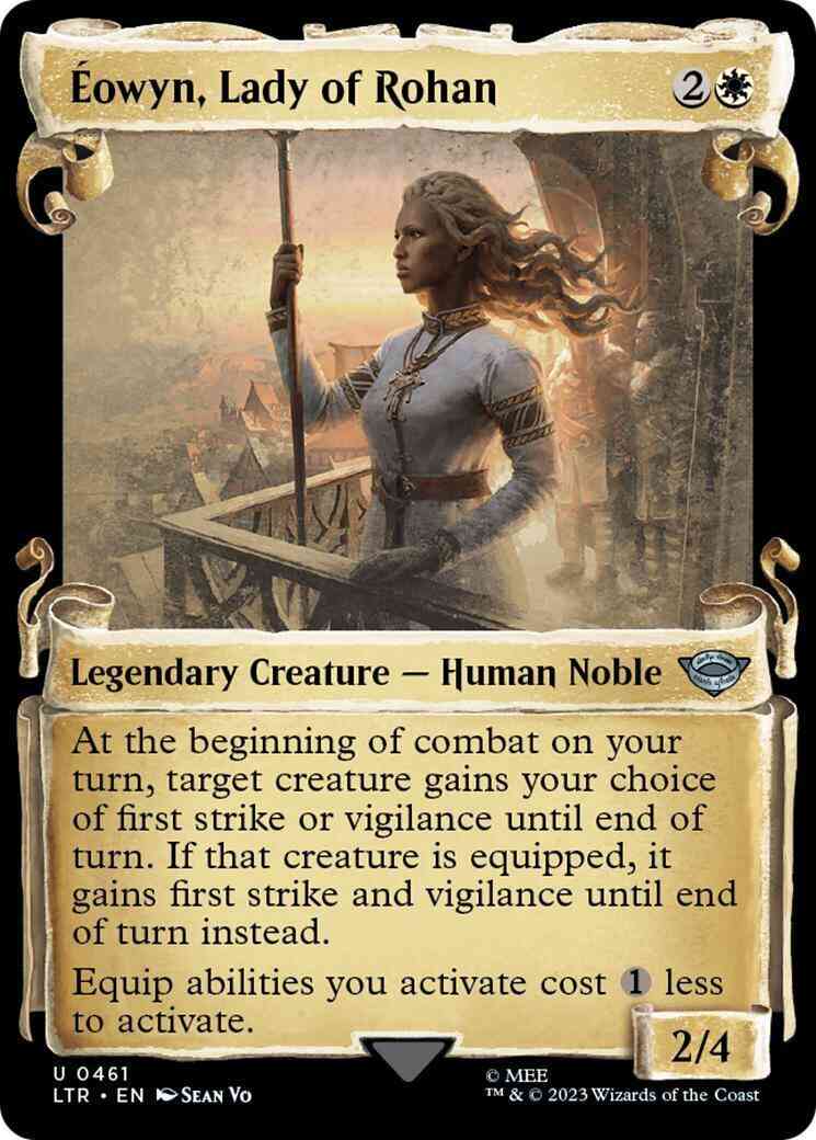 Éowyn, Lady of Rohan [461] [Scrolls Showcase] [The Lord of the Rings: Tales  of Middle-earth] [Non-Foil] – Face to Face Games