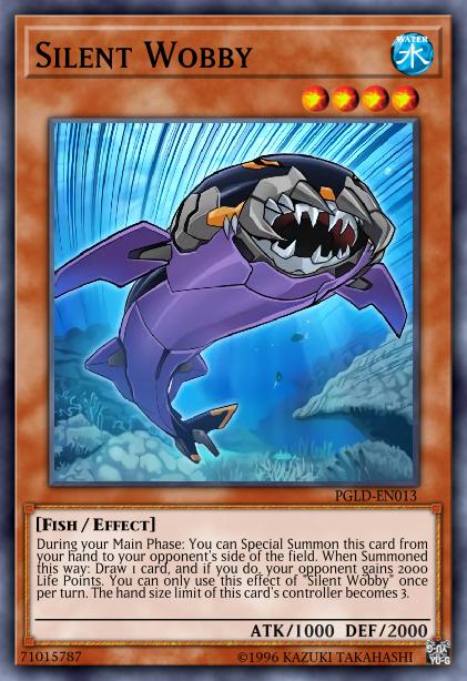 Silent Wobby - PGLD-EN013 - Gold Secret Rare - Unlimited