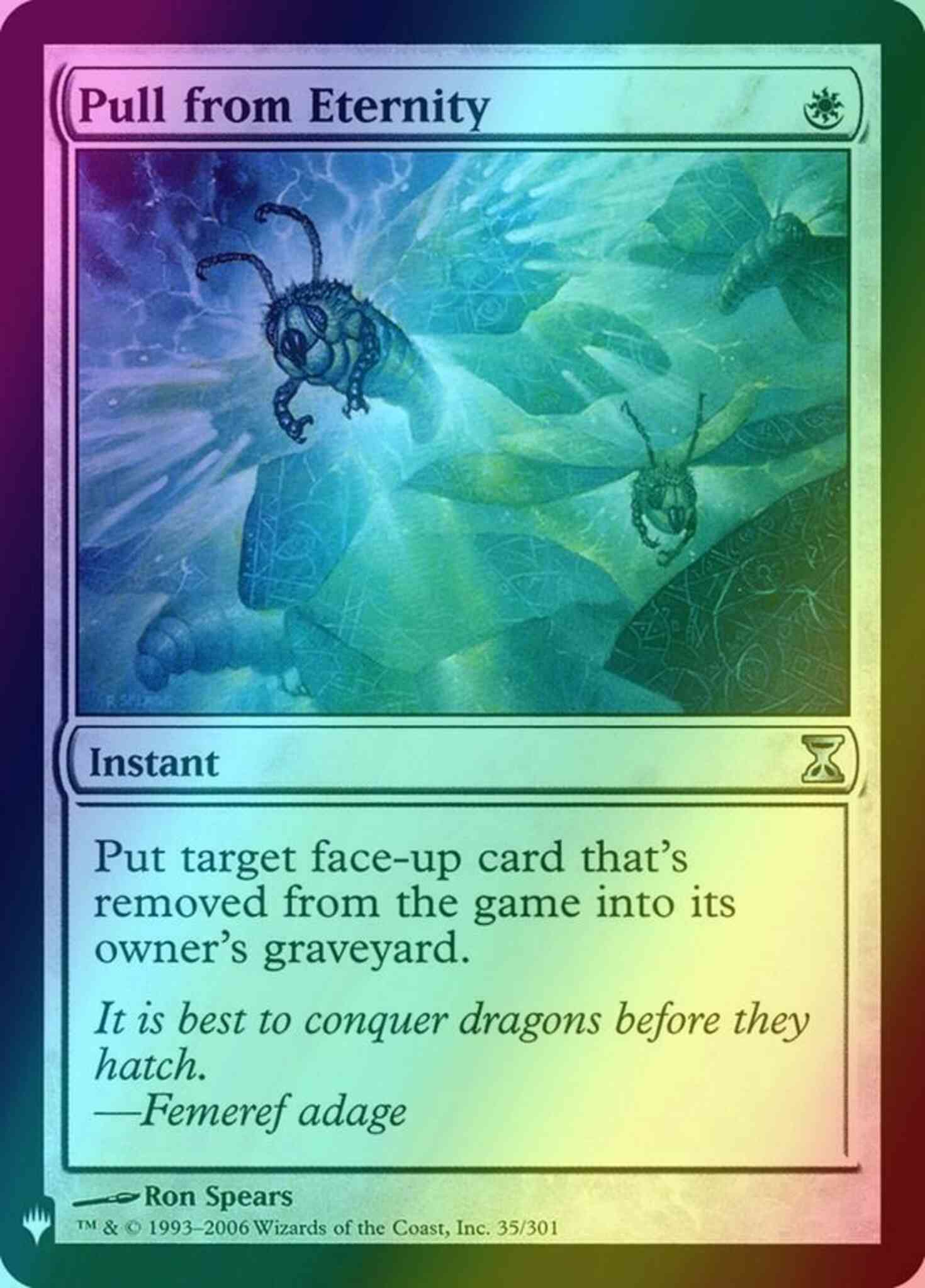Pull from Eternity [TSP-35] [The List] [Foil] – Face to Face Games
