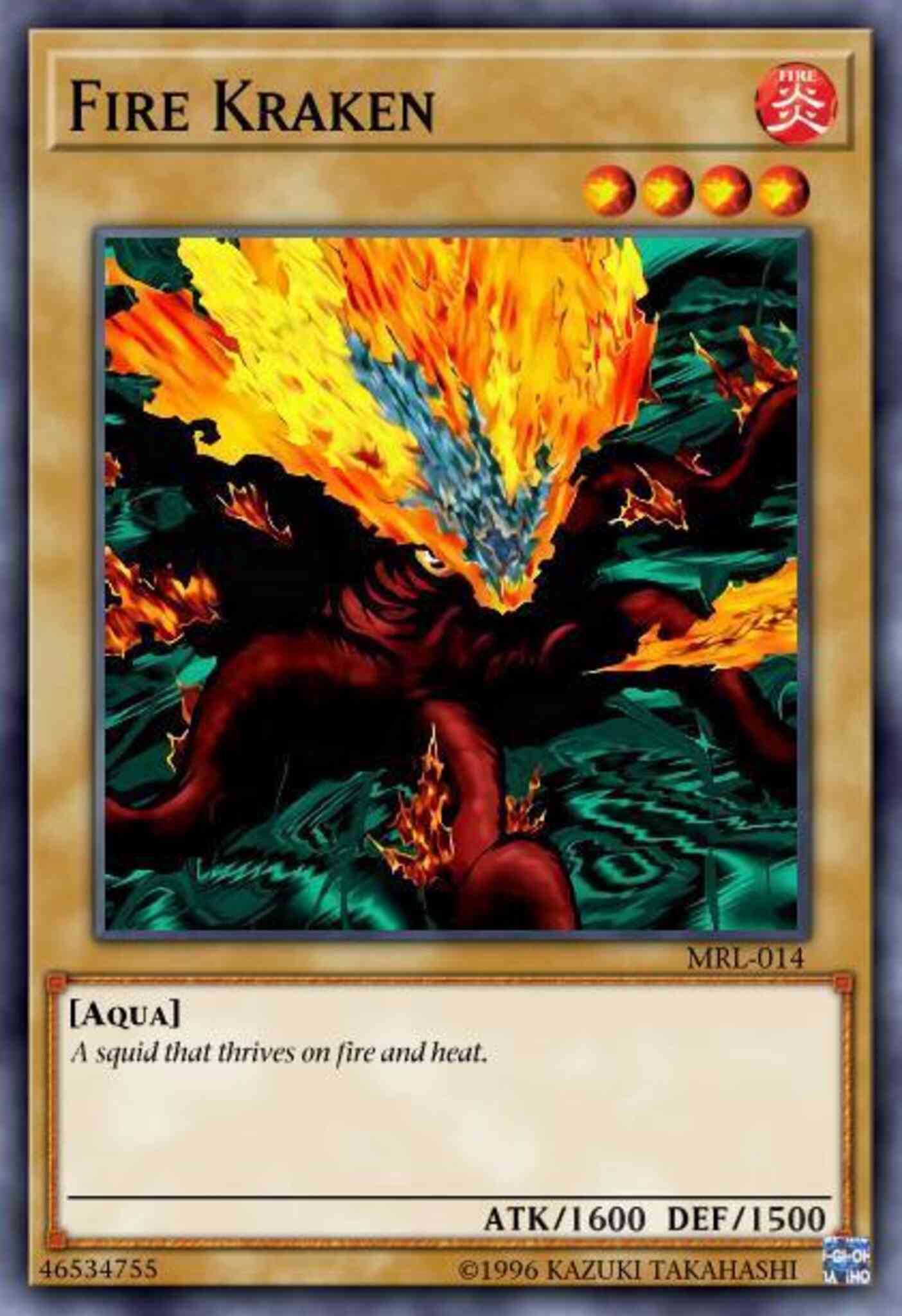 Fire Kraken - MRL-014 - Common - Unlimited