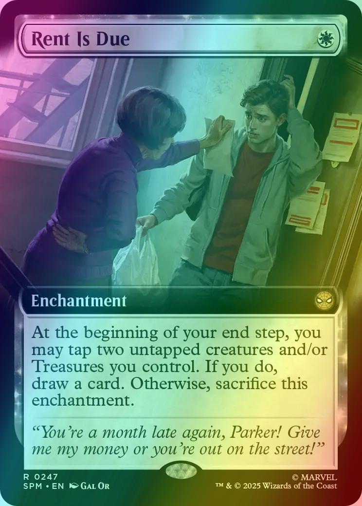 Rent Is Due [247] [Extended Art] [Marvel's Spider-Man] [Foil] – Face to  Face Games