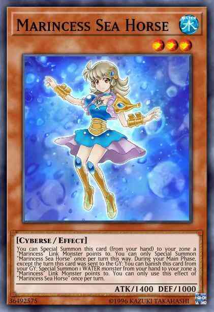 Marincess Sea Horse - MP20-EN102 - Super Rare - 1st Edition