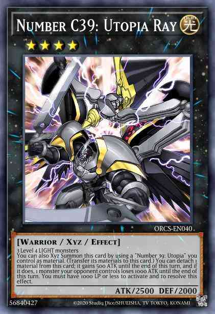 Number C39: Utopia Ray - ORCS-EN040 - Ultimate Rare - Unlimited