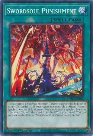 Swordsoul Punishment - CYAC-EN052 - Common - 1st Edition