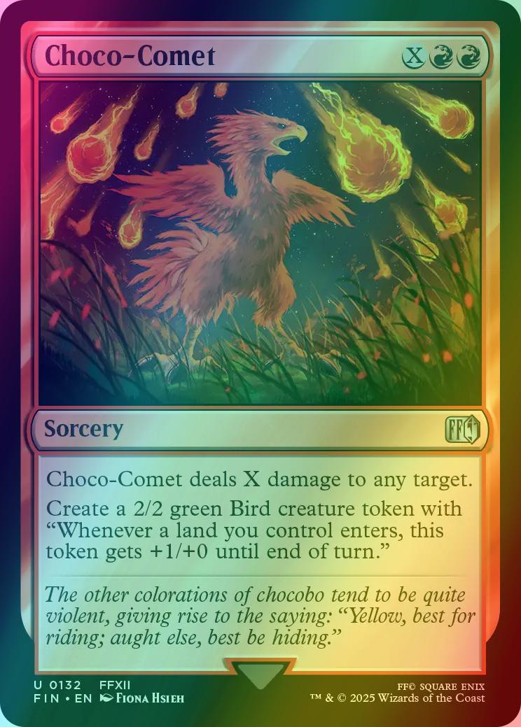Choco-Comet [132] [FINAL FANTASY] [Foil] – Face to Face Games