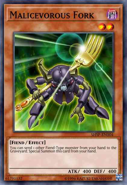 Malicevorous Fork - MP14-EN128 - Common - 1st Edition