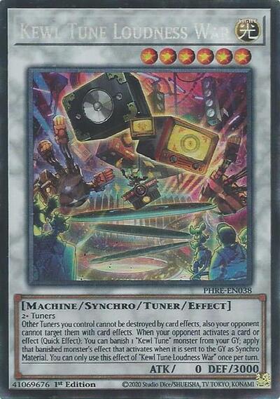 Kewl Tune Loudness War - PHRE-EN038 - Collector's Rare - 1st Edition