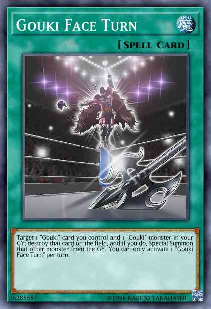 Gouki Face Turn - FLOD-EN056 - Rare - Unlimited