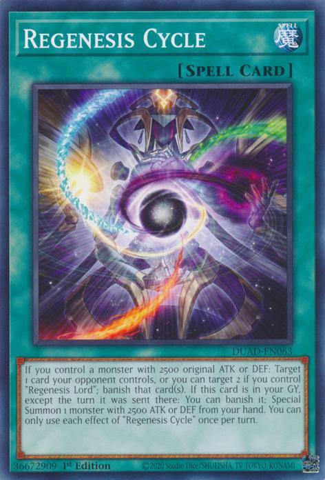 Regenesis Cycle - DUAD-EN063 - Common - 1st Edition