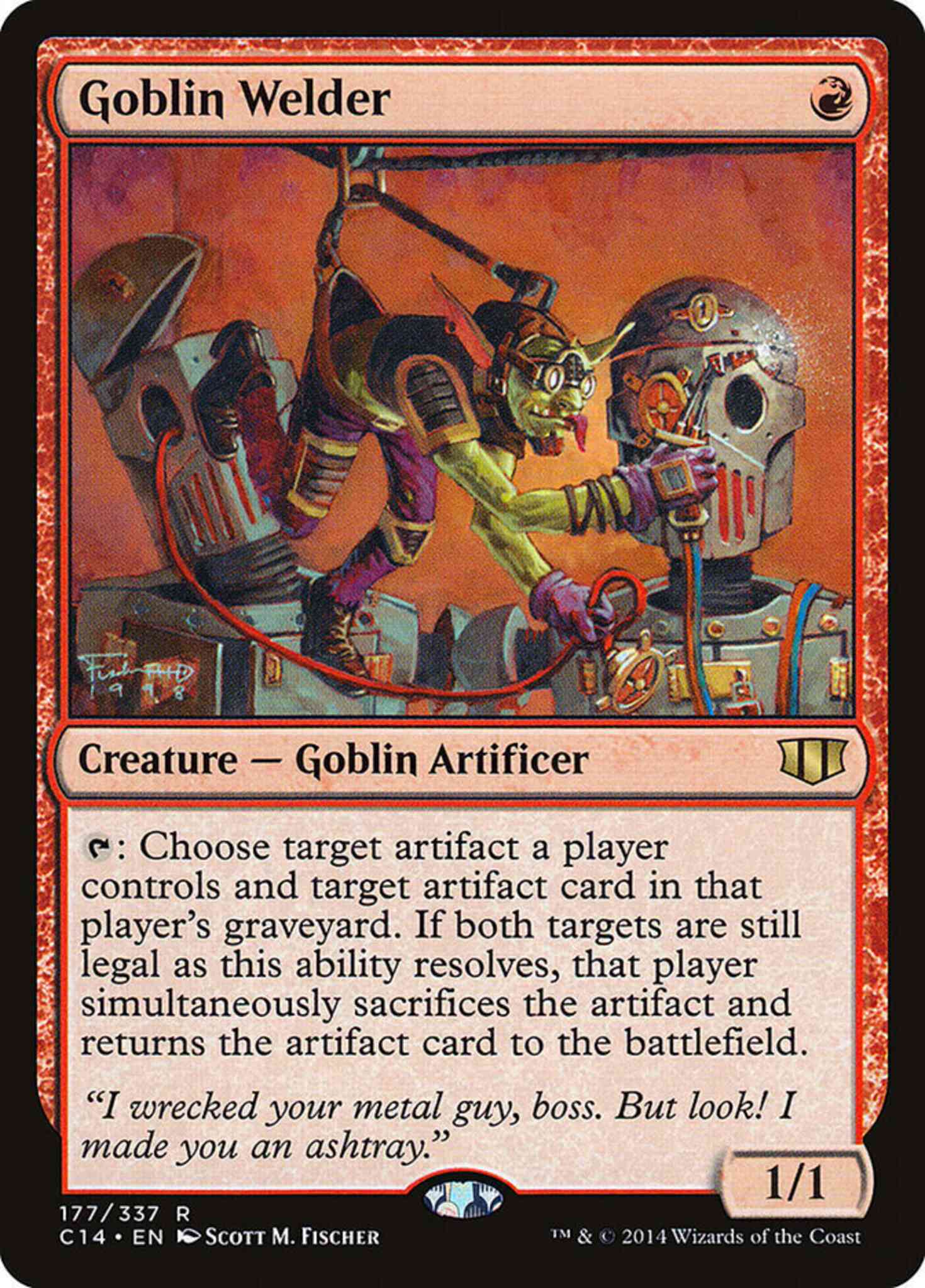 Goblin Welder [177] [Commander 2014] [Non-Foil] – Face to Face Games