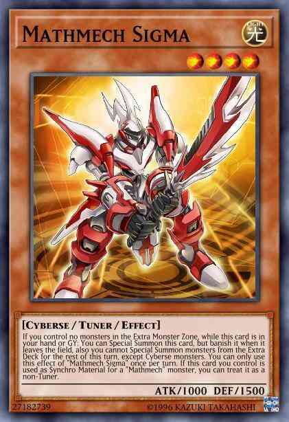 Mathmech Sigma - MYFI-EN001 - Super Rare - 1st Edition