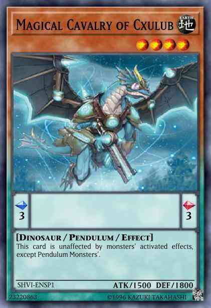 Magical Cavalry of Cxulub - SHVI-EN000 - Rare - Unlimited