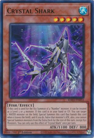 Crystal Shark - RA03-EN031 - Ultra Rare - 1st Edition