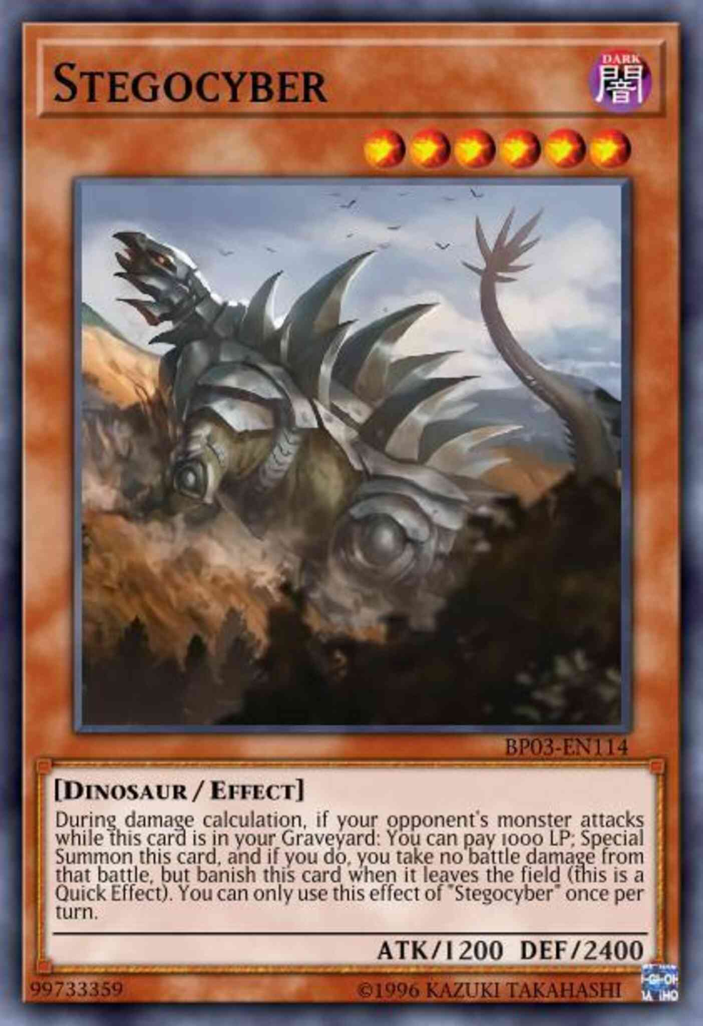 Stegocyber - SR04-EN016 - Common - Unlimited