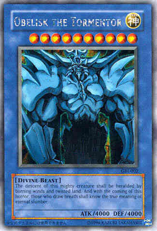 Obelisk the Tormentor - GBI-002 - Secret Rare - Unlimited