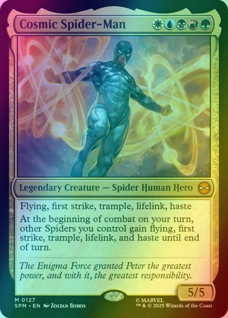 Cosmic Spider-Man [127] [Marvel's Spider-Man] [Foil] – Face to Face Games