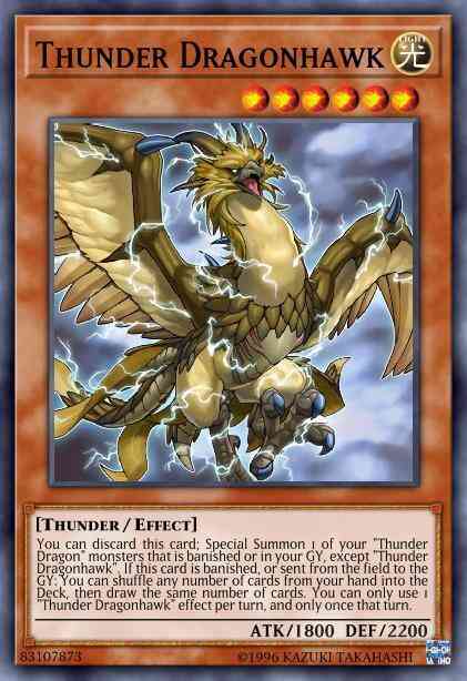 Thunder Dragonhawk - MP19-EN168 - Prismatic Secret Rare - 1st Edition