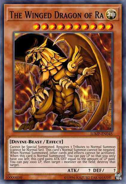 The Winged Dragon of Ra - PGLD-EN031 - Gold Secret Rare - Unlimited