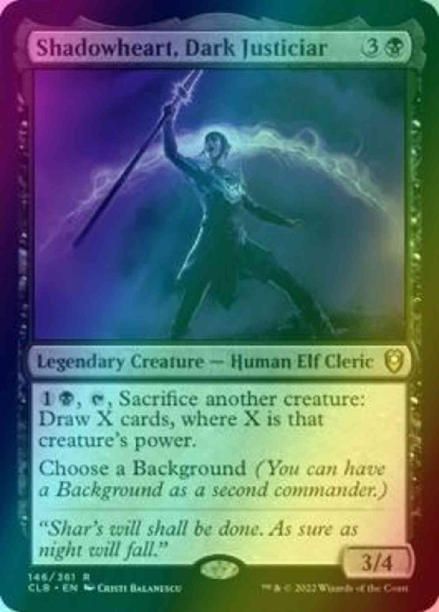 Shadowheart, Dark Justiciar [146] [Commander Legends: Battle for Baldur's  Gate] [Foil] – Face to Face Games