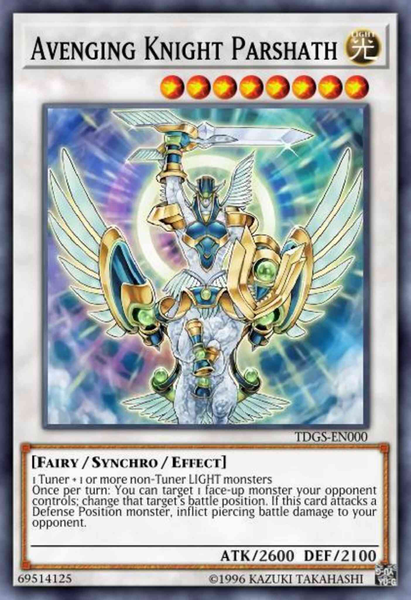 Avenging Knight Parshath - LC5D-EN230 - Common - 1st Edition