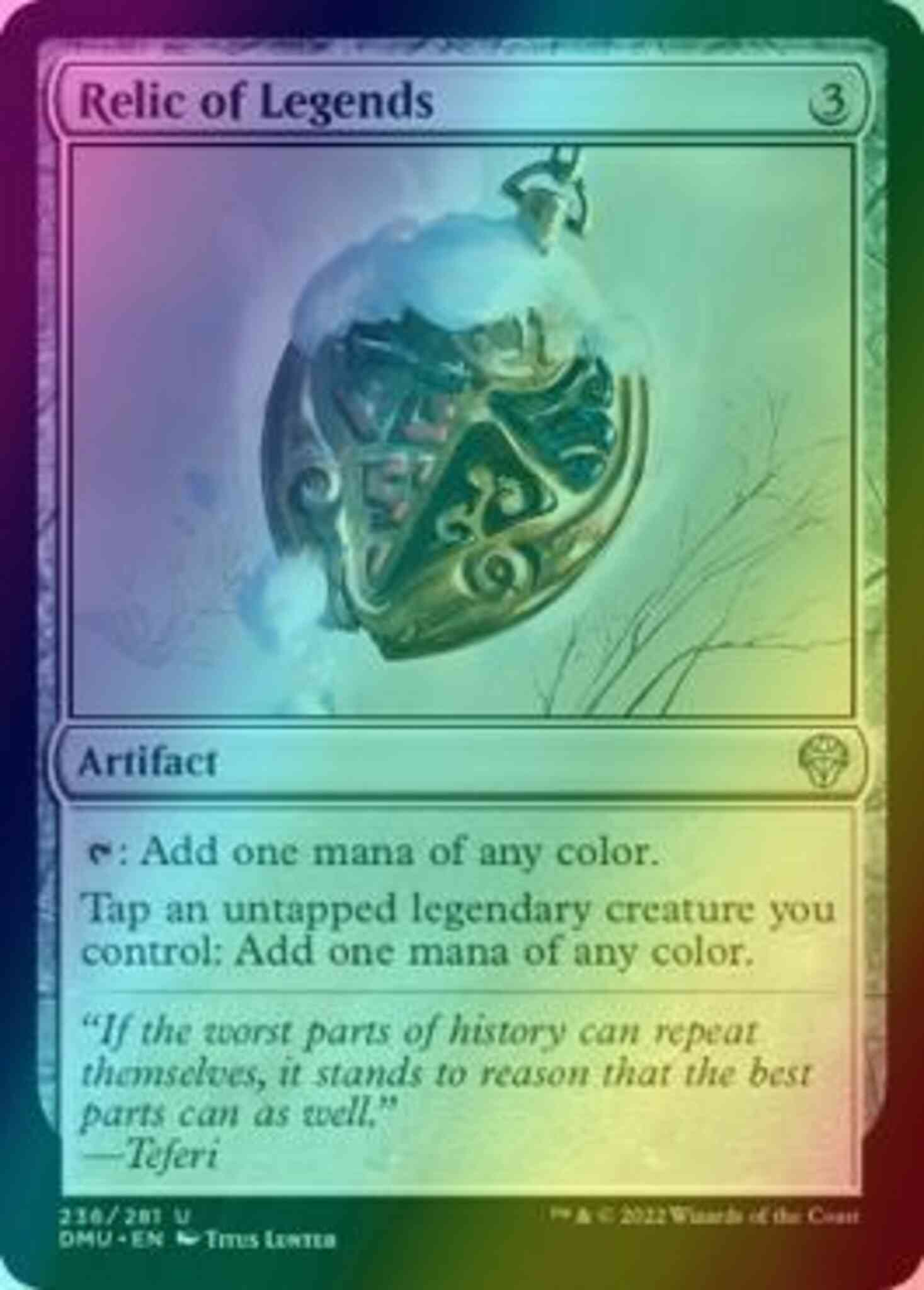 mtg relic of legends final fantasy [236] [Dominaria United] [Foil] – Face to Face Games Character:Genie Rise of the Floodborn Exile Relic of Progenitus Magic the Gathering Final