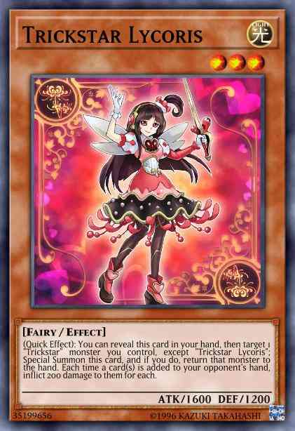 Trickstar Lycoris - COTD-EN007 - Super Rare - 1st Edition