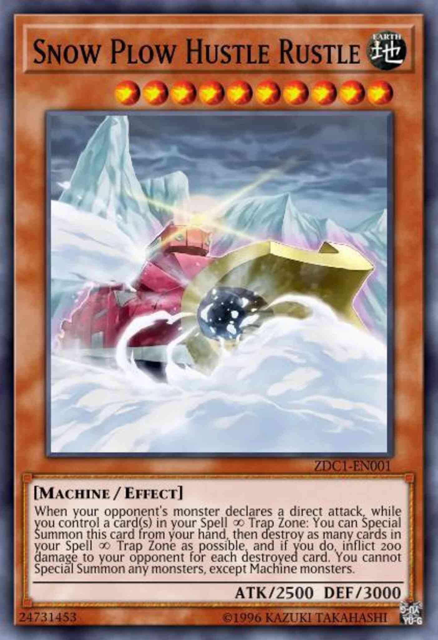 Snow Plow Hustle Rustle - LED4-EN041 - Common - 1st Edition