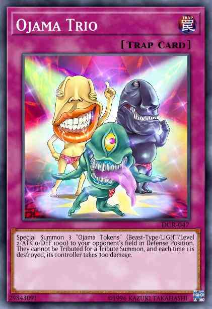 Ojama Trio - SR04-EN034 - Common - 1st Edition