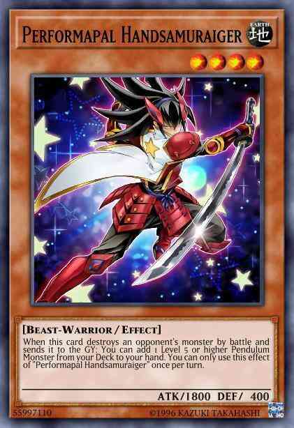 Performapal Handsamuraiger - MP19-EN145 - Common - 1st Edition