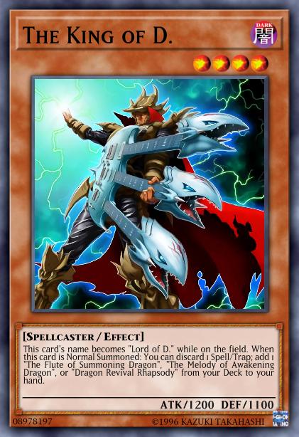 The King of D. - LCKC-EN107 - Secret Rare - 1st Edition