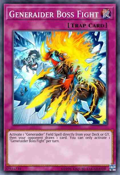 Generaider Boss Fight - MYFI-EN037 - Super Rare - 1st Edition