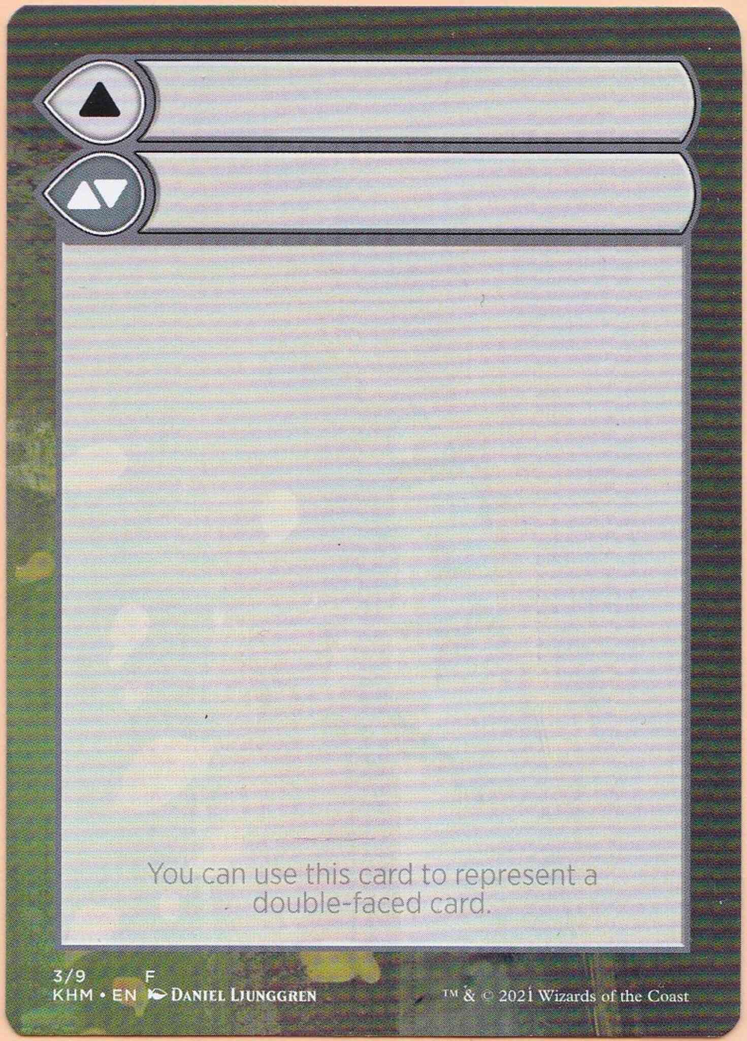 mtg substitute card Double-Faced Substitute Card [03] [Kaldheim Substitute Cards] [Non-Foil] –  Face to Face Games