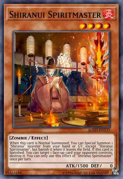 Shiranui Spiritmaster - OP06-EN015 - Common - Unlimited