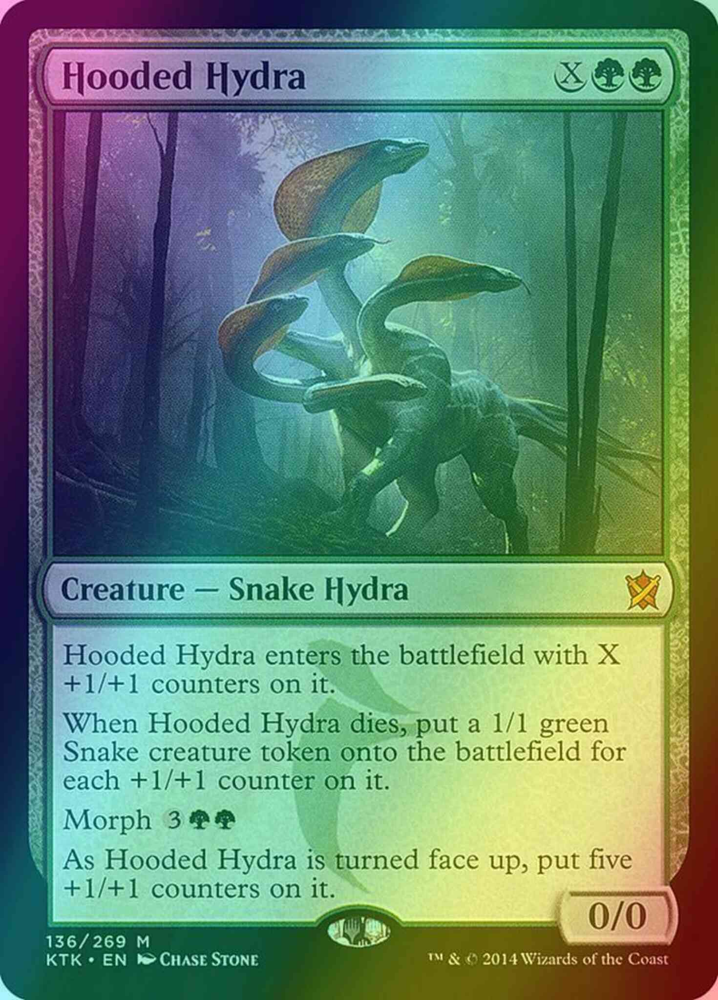 Hooded Hydra [136] [Khans Of Tarkir] [Foil] – Face to Face Games