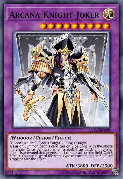 Arcana Knight Joker - LCYW-EN051 - Secret Rare - 1st Edition
