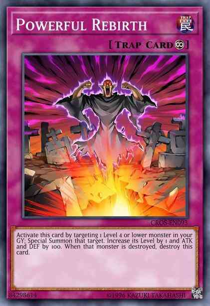 Powerful Rebirth - CROS-EN093 - Super Rare - 1st Edition