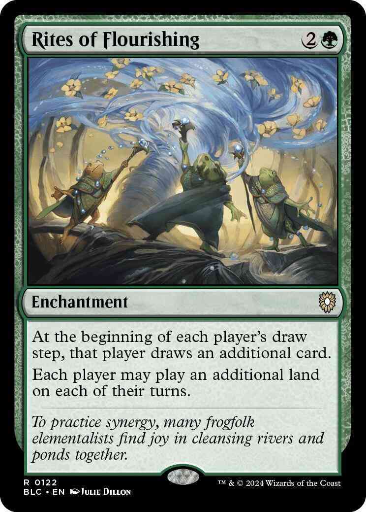 Rites of Flourishing [122] [Bloomburrow: Commander] [Non-Foil