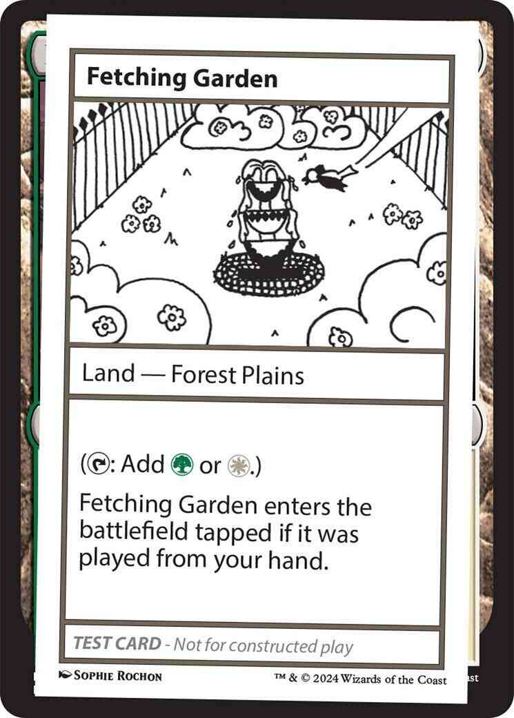 Fetching Garden [372] [Playtest Card] [Mystery Booster 2] [Non-Foil] – Face  to Face Games