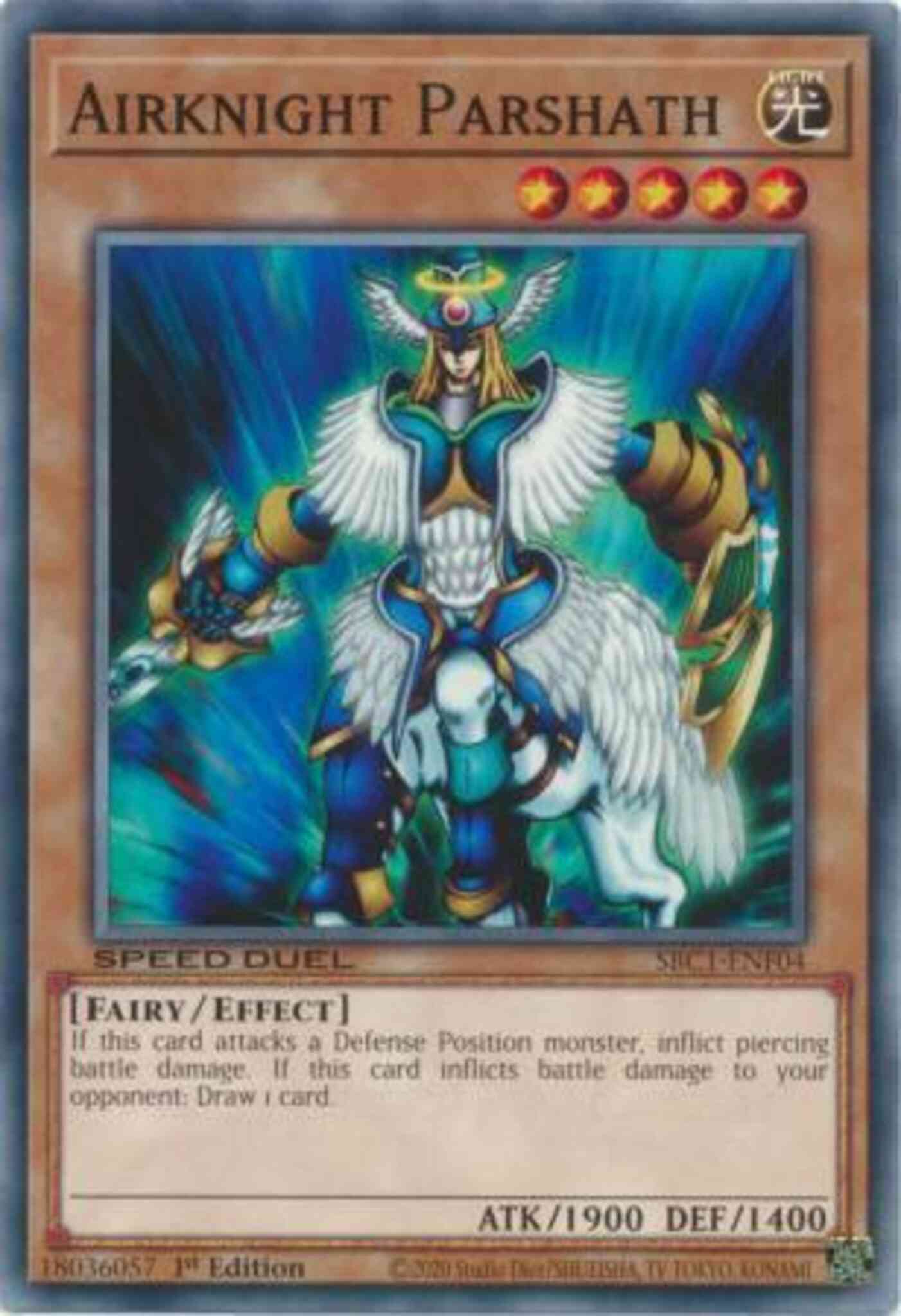 Airknight Parshath - SBC1-ENF04 - Common - 1st Edition