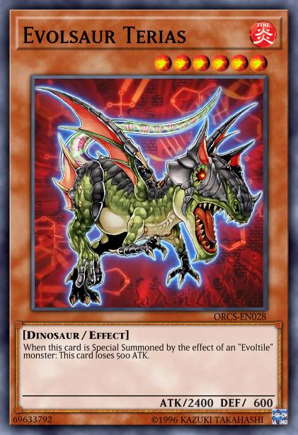 Evolsaur Terias - ORCS-EN028 - Common - Unlimited
