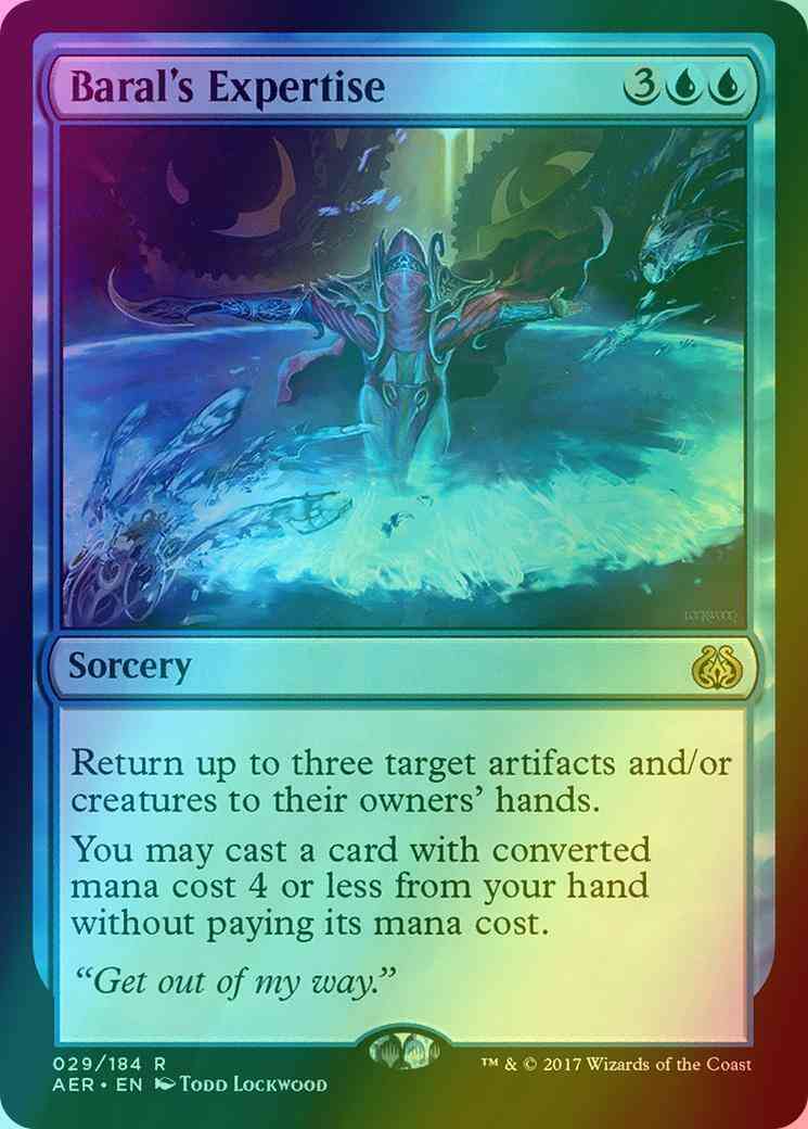 Baral's Expertise [29] [Aether Revolt] [Foil] – Face to Face Games