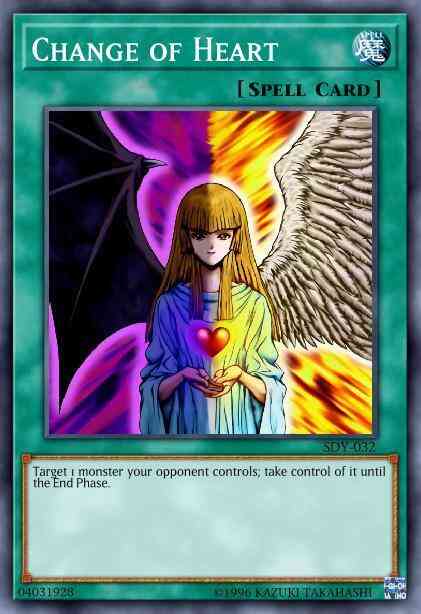 Change of Heart - LCYW-EN124 - Secret Rare - 1st Edition